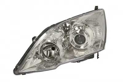 Far fata stanga (H1 HB3 W5W WY21W, electric, fara motoras, culoare interior: cromat) potrivit HONDA CR-V III 06.06-09.09