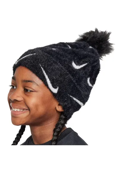 Caciula Pom Peak JR FZ3062-010 - Fete - Negru - universala