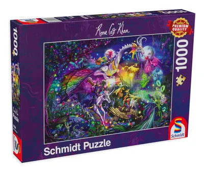 Puzzle Schmidt din 1000 de piese - Circ de vară nocturn