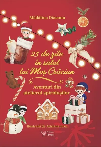 25 de zile în Satul lui Moș Crăciun (Calendar advent) - Hardcover