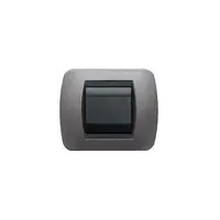 Placa ornament 4 module Grafit Titan Bticino Living