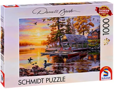 Puzzle Schmidt din 1000 de piese - Canoe Kayat