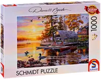 Puzzle Schmidt din 1000 de piese - Canoe Kayat