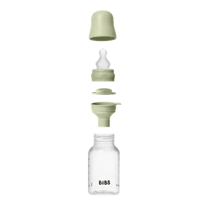 Set complet biberon anticolici Bibs 150 ml Silicon Sage