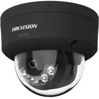 Camera de supraveghere IP Dome 8MP Smart Hybrid Light with ColorVu Hikvision DS-2CD2147G3-LIS2UY(2.8MM)/BK, lentila fixa 2.8mm,