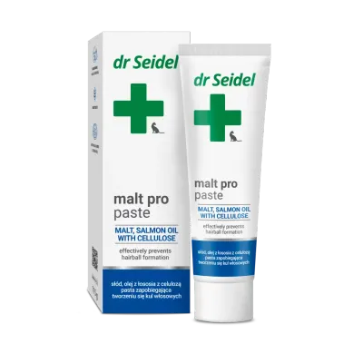 Pasta pentru eliminarea ghemotoacelor Dr Seidel Malt Pro 115 gr
