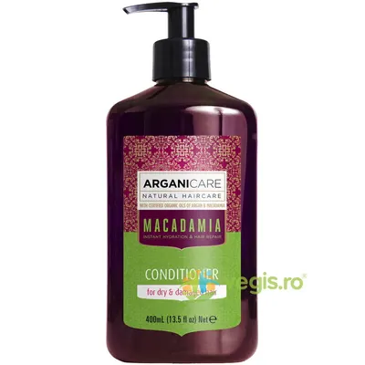 Balsam Ultra-hranitor pentru Par Uscat si Deteriorat cu Ulei de Macadamia 400ml