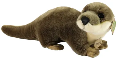 Jucărie de pluș Rappa Eco Friends - Vidră mare, 41 cm