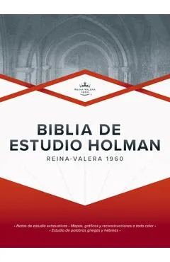 Rvr 1960 Biblia de Estudio Holman, Tapa Dura