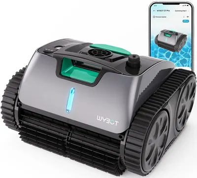 Robot de curățat piscine fără fir Wybot -C1 Pro, negru