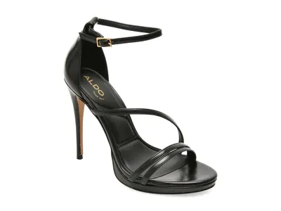 Sandale elegante ALDO negre, ODELLA 001, din piele ecologica