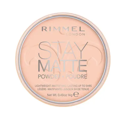 Rimmel London Pudra compacta Stay Matte 01 Transparent