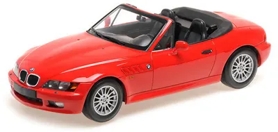 Model de colecție MINICHAMPS Modern: Automobile - BMW Z3 Roadster, 1997, Red
