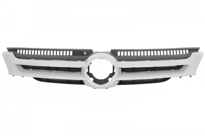 Grila radiator fata VW Golf 5 Plus (2005, 2009), set 2 piese , exterior + interior, culoare negru grunduit