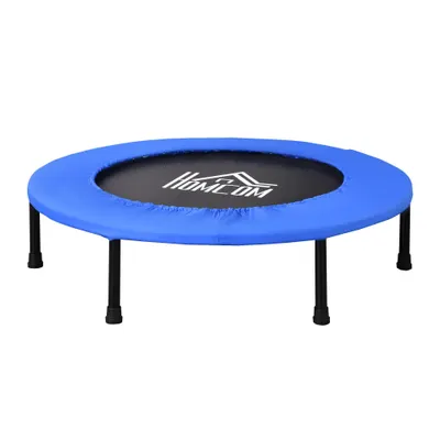 HOMCOM Trambulina Elastica pentru Jumping Fitness Structura din Otel Φ91x22.5cm