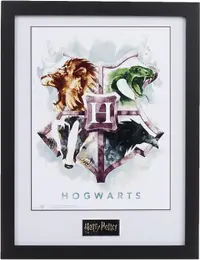 Afiș înrămat GB eye Movies: Harry Potter - Hogwarts