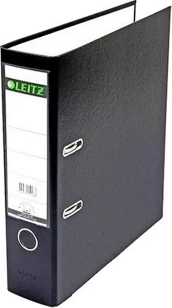 Biblioraft Leitz - 8.0 cm, negru