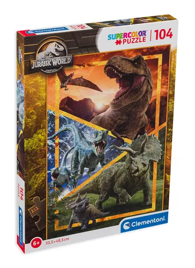 Puzzle Clementoni din 104 de piese - Jurassic World, tip 3