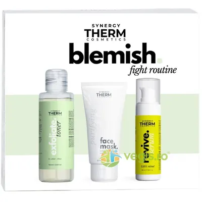 Set pentru Tipurile de Ten Predispuse la Acnee Blemish Fight Routine
