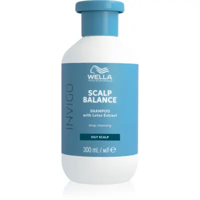 Wella Professionals Invigo Scalp Balance sampon pentru curatarea profunda a scalpului seboreic 300 ml