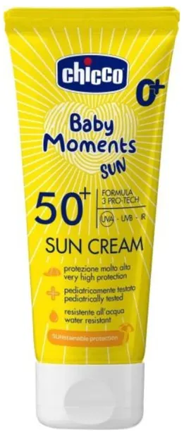 Crema cu protectie solara Chicco - SPF 50+, 75 ml