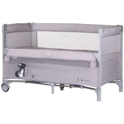Patut pliabil Chipolino Relax cloud cu laterala culisanta
