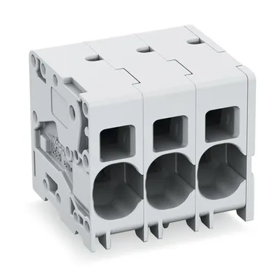 PCB terminal block; 16 mm²; Pin spacing 10 mm; 3-pole; Push-in CAGE CLAMP®; special version; 16,00 mm²; black