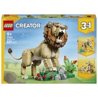 Lego Creator 3 in 1 - Animale salbatice - Leu maiestuos (31386)
