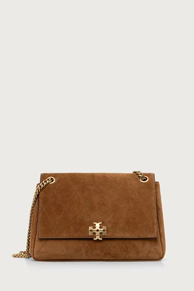 Tory Burch geantă pentru femei din piele întoarsă Charlie
