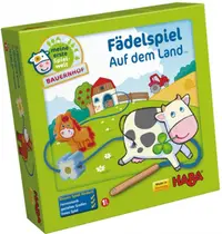 Joc de insirat din lemn Haba - Ferma