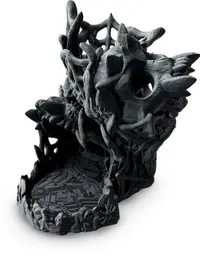 Print 3D de la 3D Morph Lab - Turn de zaruri, Coșmar, mic, alb-negru