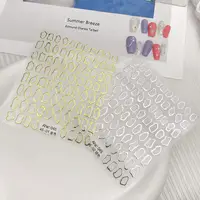 Sticker decor unghii 45-01 Silver - 45-01S