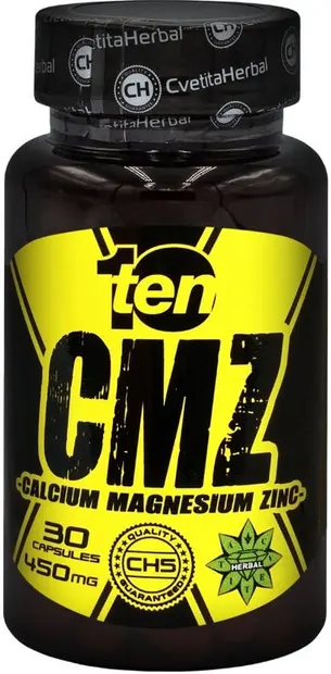 10/ten CMZ, 450 mg, 30 capsule, Cvetita Herbal