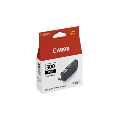 Cartus cerneala Canon PFI300PBK, capacitate 14.4ml, pentru Canon imagePROGRAF PRO-300 (Negru)