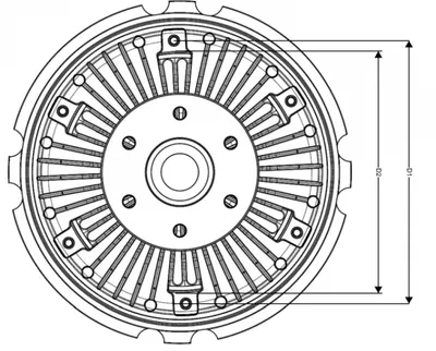 Ventilator potrivit FORD TRANSIT 3.2D 09.07-08.14