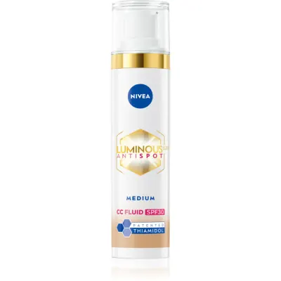 NIVEA Luminous 630 Anti Spot crema CC iluminatoare SPF 30 culoare Medium 40 ml