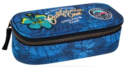 Penar școlar eliptic Cool Pack Campus - Badges G Blue