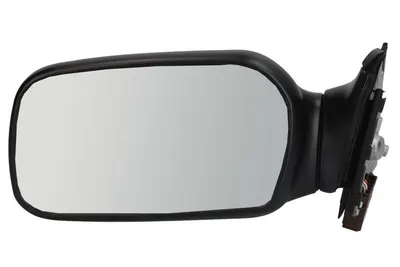 Oglinda laterala Stanga (electric, plat, incalzita, albastru) potrivit AUDI 100 C3, 100 C4