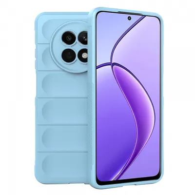 Husa pentru Realme 12x / 12, Techsuit, Magic Shield, Bleu