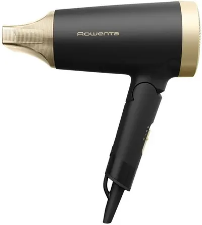 Uscător de păr Rowenta - CV1830F0, 1900W, 2 treaptă , negru /auriu