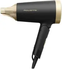 Uscător de păr Rowenta - CV1830F0, 1900W, 2 treaptă , negru /auriu