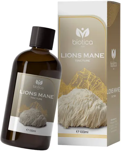 Tinctură de ciuperci Coama de Leu, 100 ml, Biotica 1961