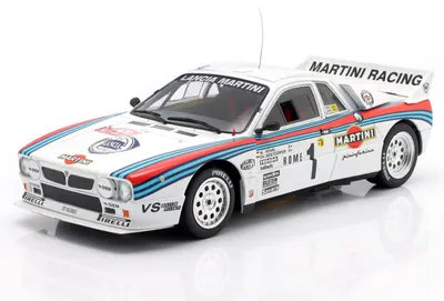 Model de colecție WERK83 Competitori: Automobile - Lancia 037 #1 Walter Röhrl, Christian Geistdörfer Câștigător Rallye Monte Carlo 1983