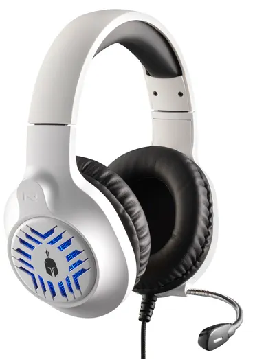 Căști de gaming Spartan Gear -Medusa, PC/PS/XBox/Switch, albe/negre