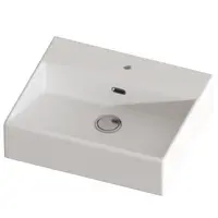 Lavoar baie pe blat Celesta Urban 50 50 x 42 x 14 cm orificiu baterie ceramica alb mat
