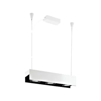 Vidago Pro DALI dimmable 3x9W 4000K white /black IP20
