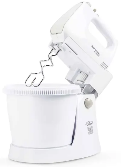 Mixer cu bol Rohnson - Dilligent R-5525, 600W, 5 viteze, alb