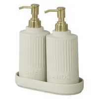 Suport pentru accesorii de spălat crem din ceramică Heidi – Wenko