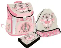 Set școlar Lizzy Card Lovely Ballerina – Rucsac, penar și geantă sport