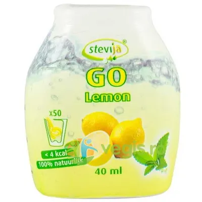 Indulcitor pe Baza de Stevie cu Aroma de Lamaie 40ml